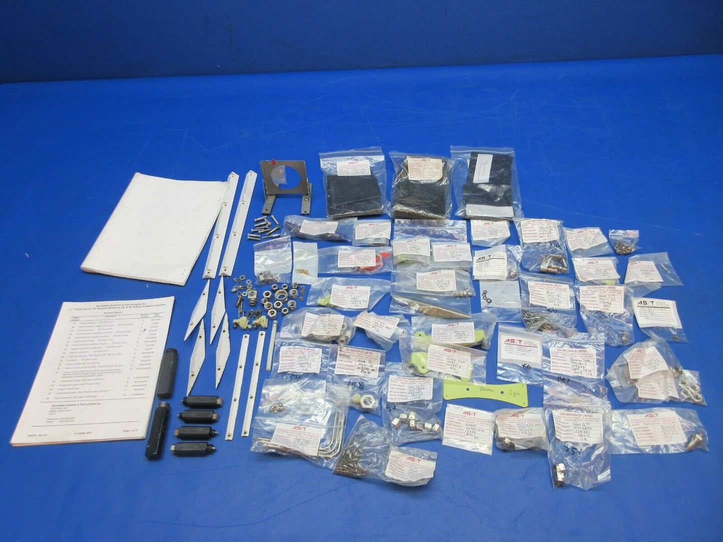 Beech Bonanza TKS De-Ice Hardware & Manuals (0623-282)