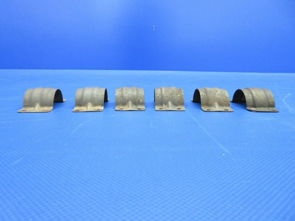 Cessna Exhaust Riser Clamp Half P/N 0750161-25 LOT OF 6 (0224-632)