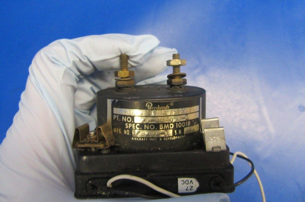 Beech Baron Load Meter Lighted 28VDC P/N 96-384053-1 (1217-108)