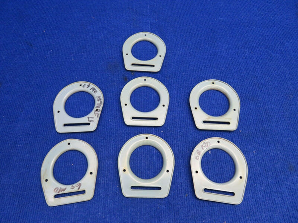 Piper Cover Assy Air Vent Flange LOT OF 7 P/N 65735-19 Blue Plastic (0222-620)