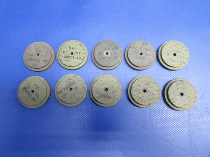 Goodyear Brake Lining P/N 96-300001-49 LOT OF 10 NOS (0224-1256)