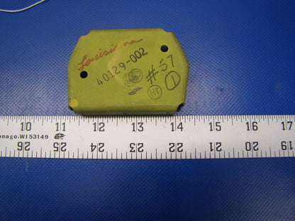 Piper Navajo Bulkhead P/N 40129-002 NOS (0417-229)