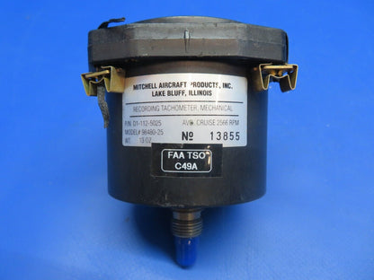 Piper PA-28-201T Dakota Recording Tachometer P/N D1-112-5025 (0922-804)
