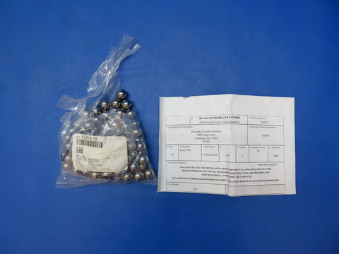 McCauley Propeller Ball Bearing 100 Pack w/ Paperwork P/N A1634-4 NOS (0523-617)