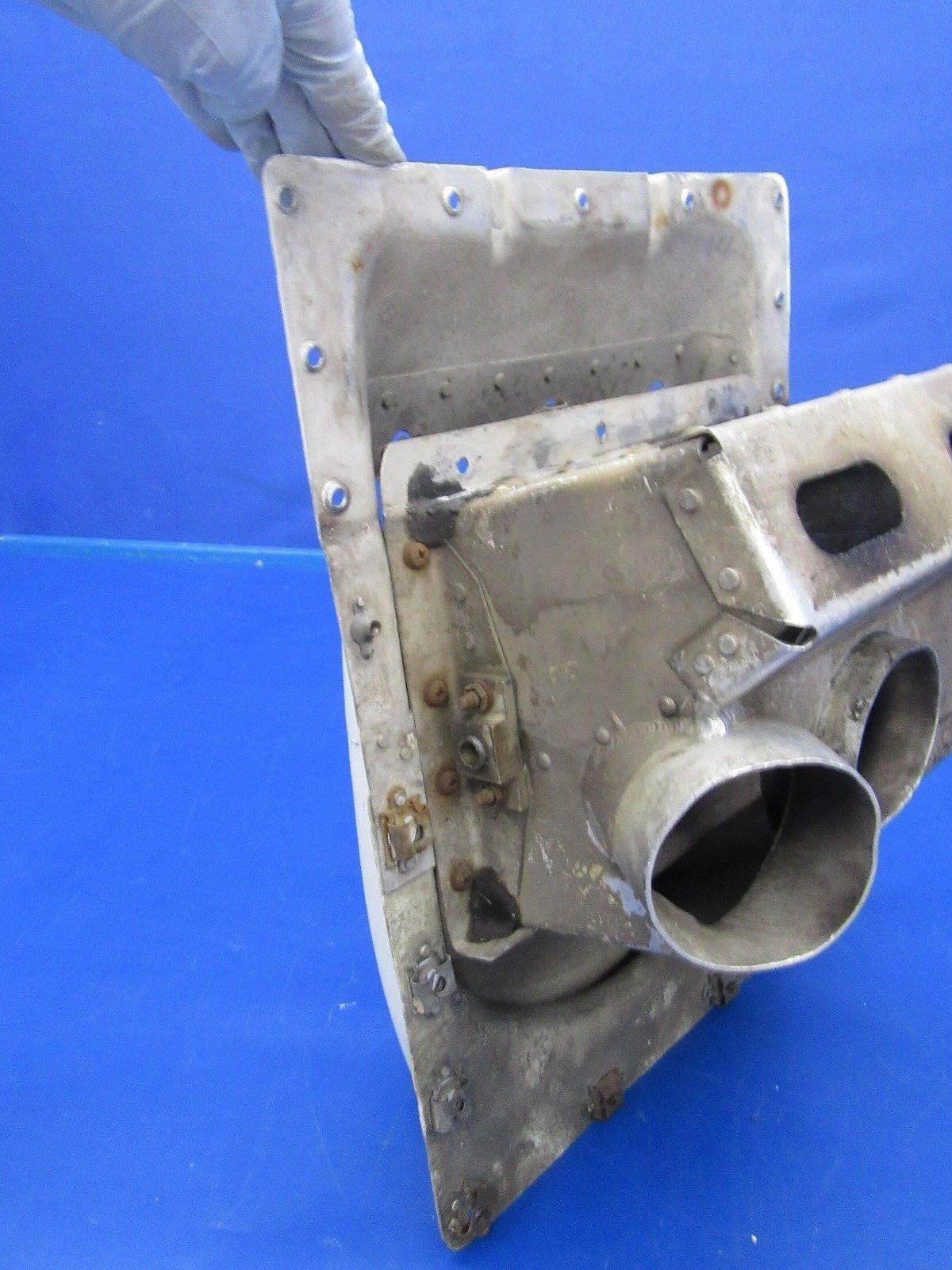 Beech Baron D55 Induction Air Scoop Box P/N 96-919101-607 (0518-51)