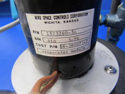 Beech Baron 58P Aero Space Controls Evaporator Module P/N 58-380072-7 (0418-54)