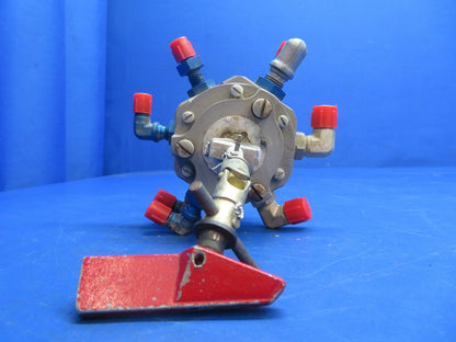 Beech 95-B55 Baron Fuel Selector Valve w/ Handle P/N HE825-1 CORE (0123-542)