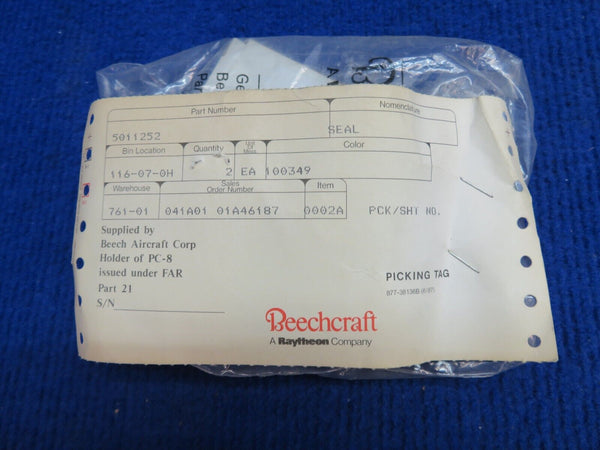 Beechcraft Seal P/N 5011252 NOS (0622-438)