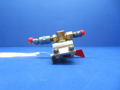 Cessna 188B AGpickup Imperial Fuel Selector Valve Assy P/N 1H14-2 OH (0823-643)