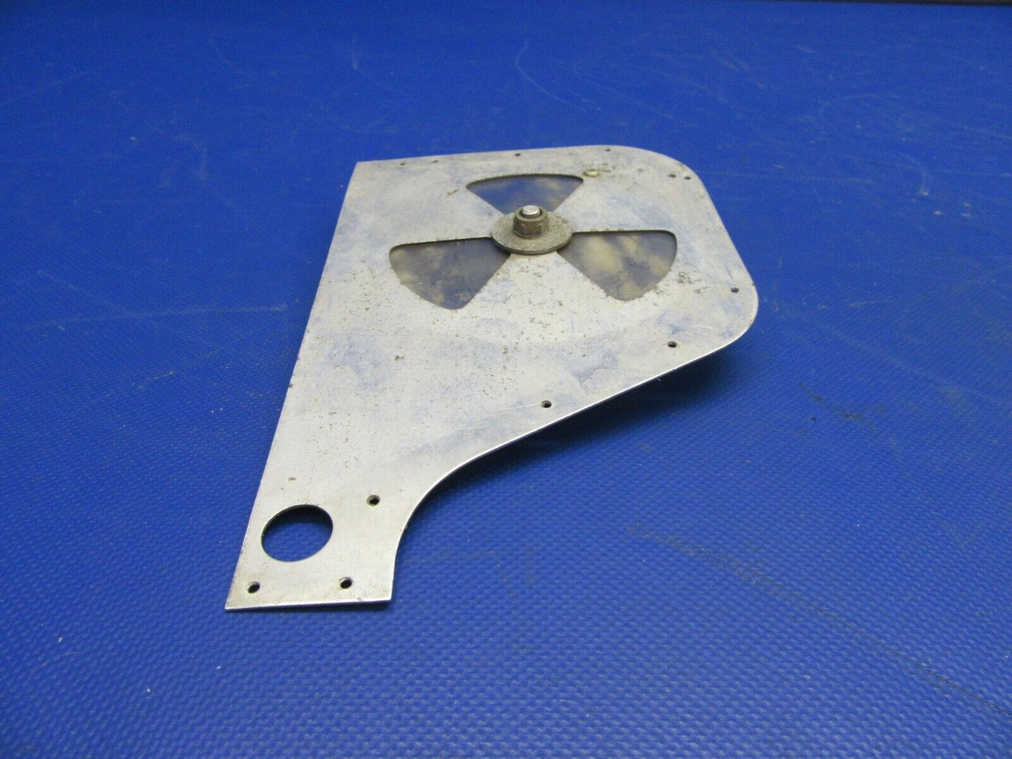 Mooney M20G Overhead Vent Plate & Deflector RH P/N 640198-023 (0921-341)