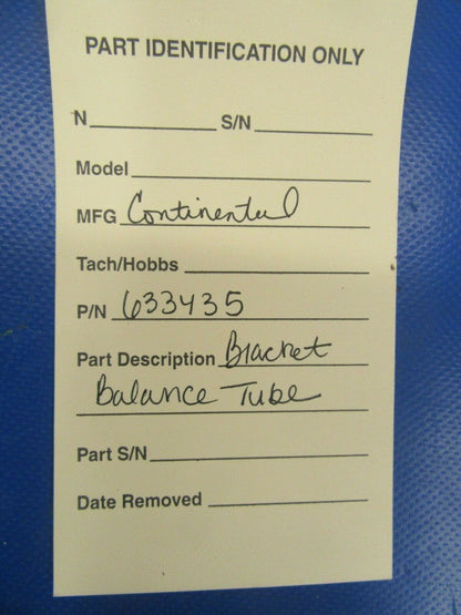 Continental Bracket Balance Tube P/N 633435 (0319-233)