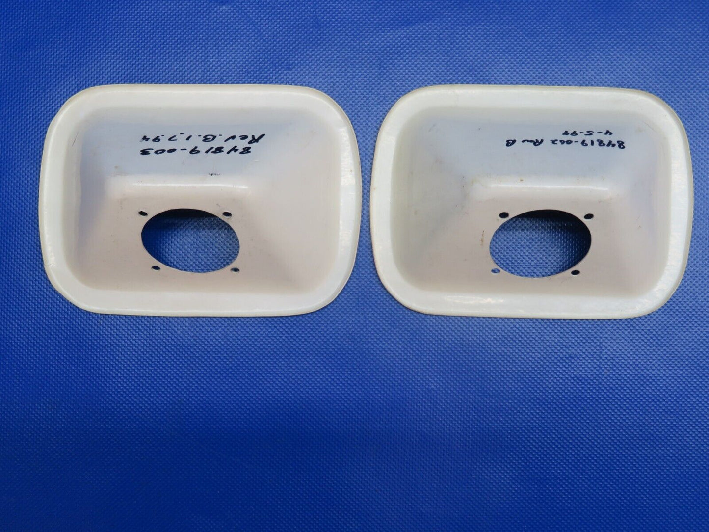 Piper Air Outlet Bezel P/N 84819-002 LOT OF 2 (0124-1014)