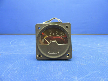 Hickok Fuel Quantity Gauge Lighted 27V P/N 58-380051-5, A-1158-5 (0821-483)