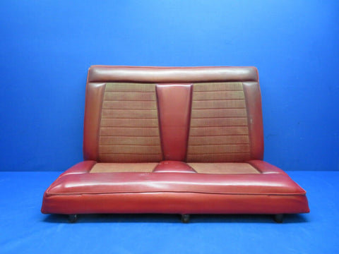 Piper PA-28R-180 Rear Seat Assy Red Vinyl P/N 65700-06 (1123-399)