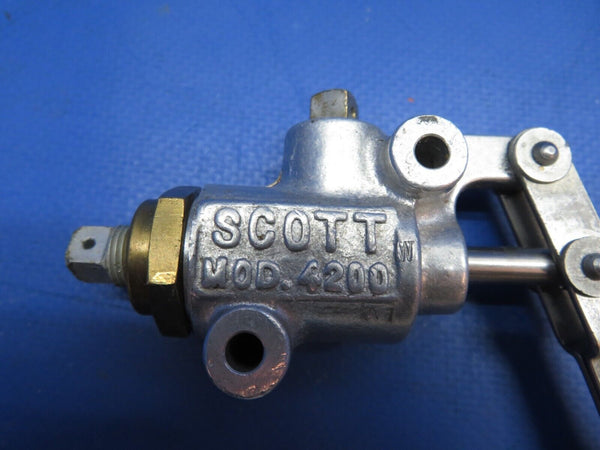 Beech Bonanza Scott Parking Brake Valve NOS P/N 4200 (0423-322)