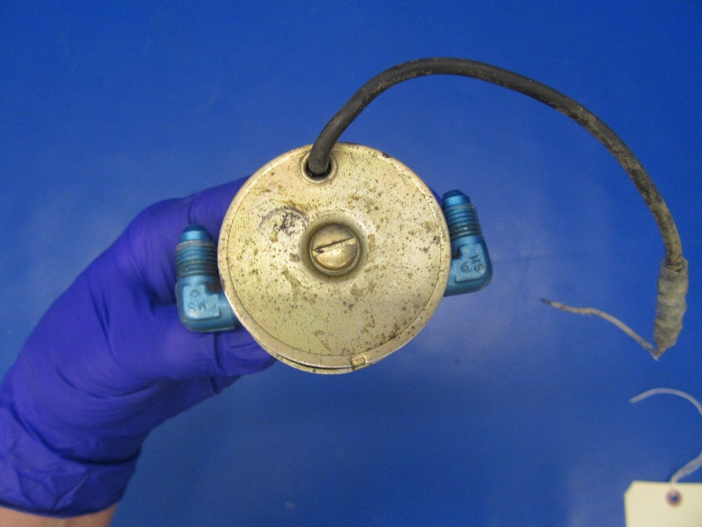 Stewart Warner Southwind Fuel Solenoid Valve 24V P/N G-700748 / Tested (0418-20)