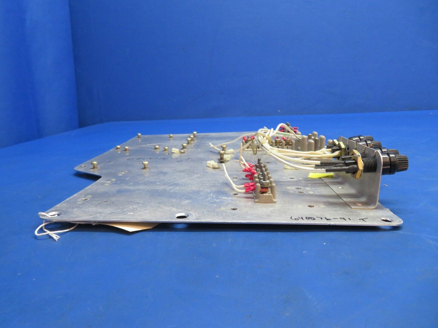 Piper Aerostar 602P Plate Assy Electrical System P/N 640076-11 (0123-987)