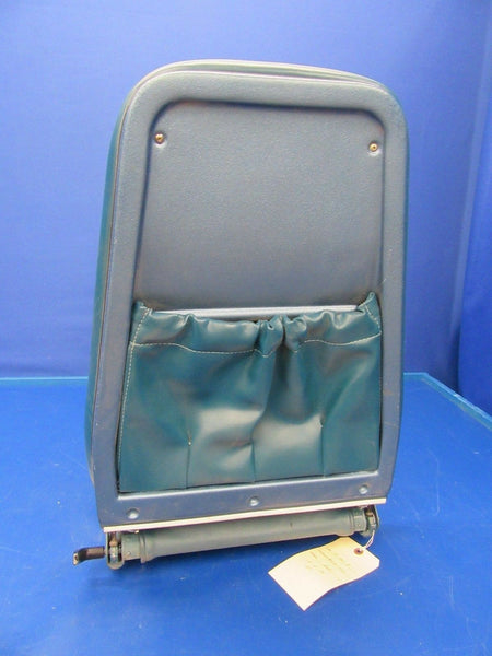 Piper PA-32 Cherokee Six Center Seat Turquoise Leather Trim / Cloth (0418-200)