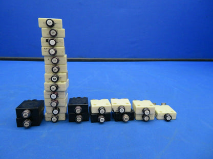 Rockwell Commander Assorted Circuit Breakers LOT OF 23 (1120-06)