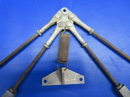 1960 Cessna 210 Main Gear Lock Rods w/ Plate P/N 1241030-1 (0221-195)