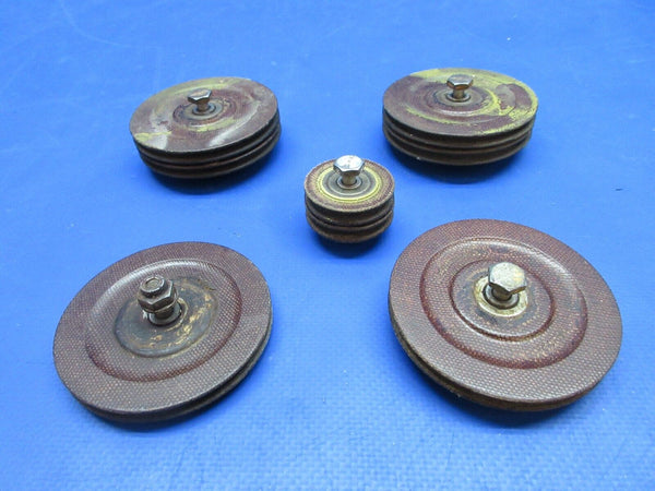 Cessna Formica / Westinghouse Phenolic Pulley P/N AN-210-2A LOT OF 8 (0723-132)