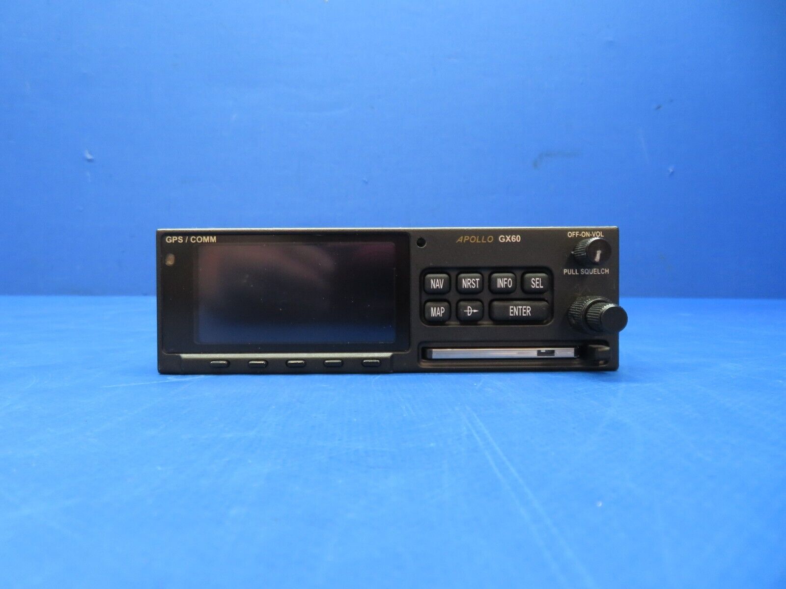 Apollo GX60 GPS / Comm w/ Rack & Manuals w/ 8130 P/N 430-6050-604 (0723-409)