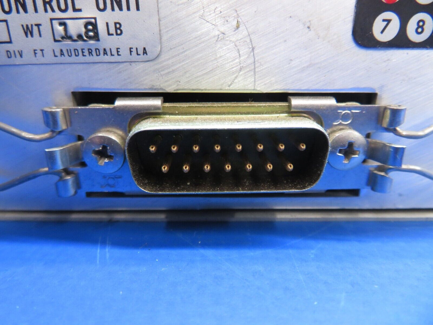 Piper PA-34-200T Seneca II Check List Control Unit P/N CC-2024A (0223-845)