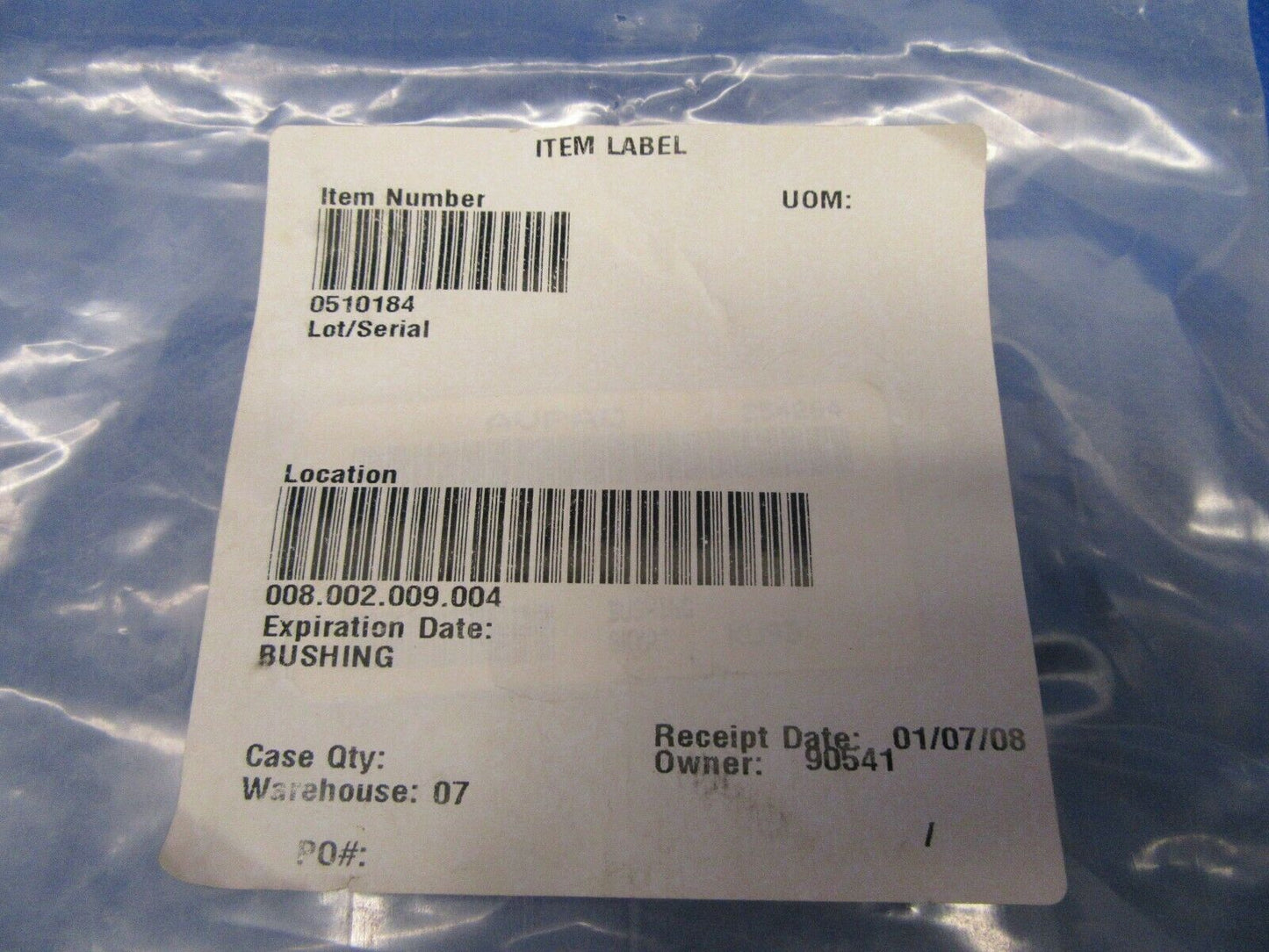Cessna 180, 182 Flap Lever Attach Spacer P/N 0510184 NOS (0419-488)