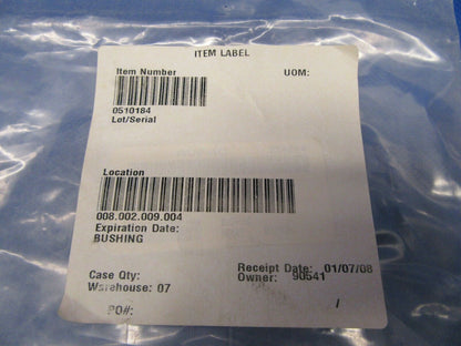 Cessna 180, 182 Flap Lever Attach Spacer P/N 0510184 NOS (0419-488)