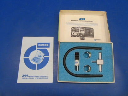 Airborne Pneumatic Source Indicator P/N 344 NOS (1218-130)