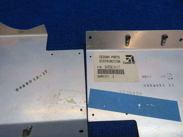 Cessna Baffling P/N 0455013-17 LOT OF 2 NOS (0722-601)