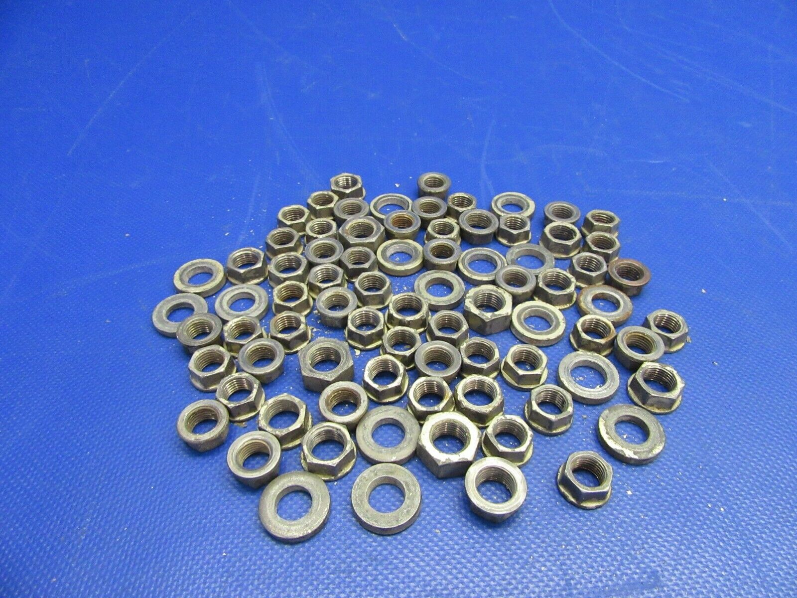 Continental Cylinder Base Crankcase Nuts & Washers Assortment of 76 (0921-662)