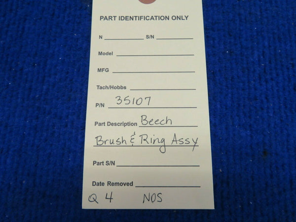Beech Brush & Ring Assy P/N 35107 NOS (0522-44)