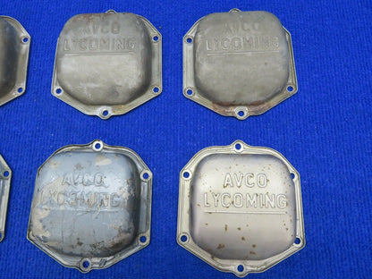 Avco Lycoming Rocker Valve Cover O235, O320, O360, O540 61247 LOT OF 6 (0222-619