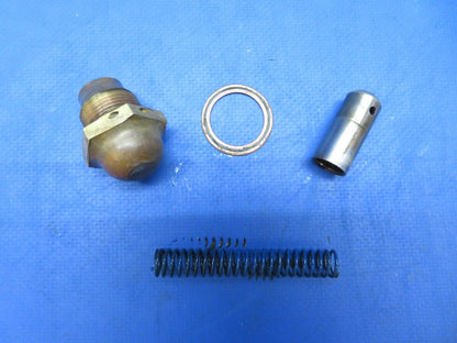 Continental O-300 Oil Pressure Cap, Spring & Plunger P/N 21113 (0823-534)