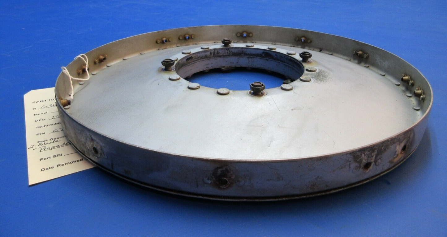 Cessna 182 Hartzell 2-Blade Propeller Spinner Bulkhead P/N 0752006-1 (1023-914)