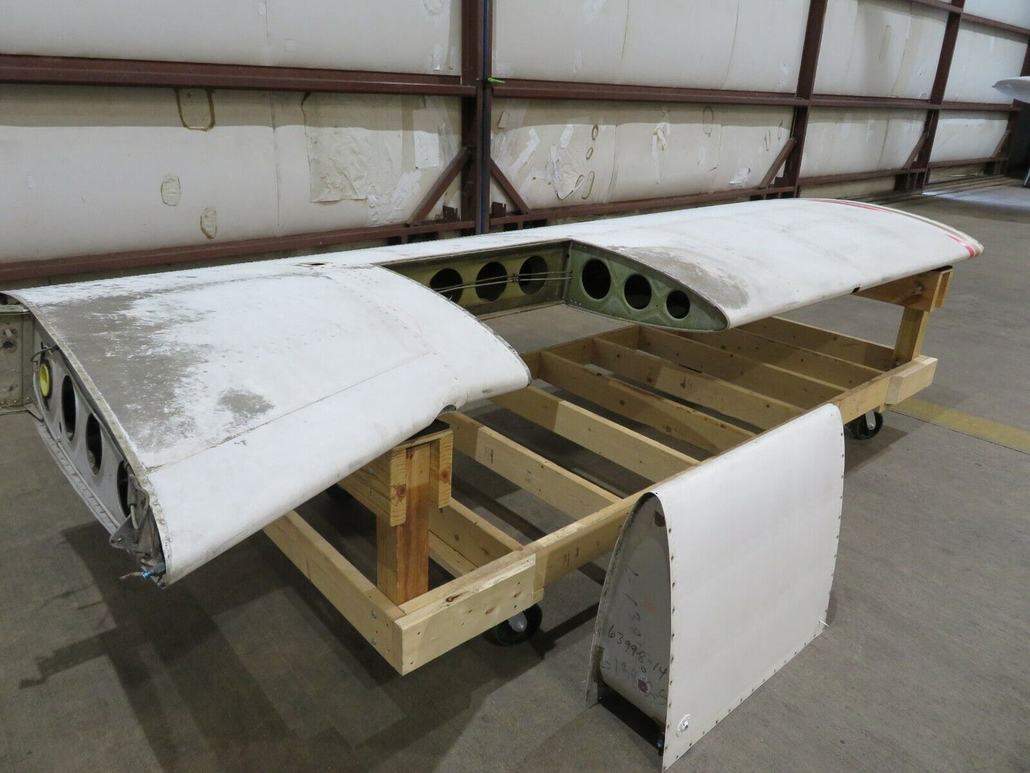 1969 Piper Cherokee PA-28-140 LH Wing P/N 66601-04 CORE (0221-315)