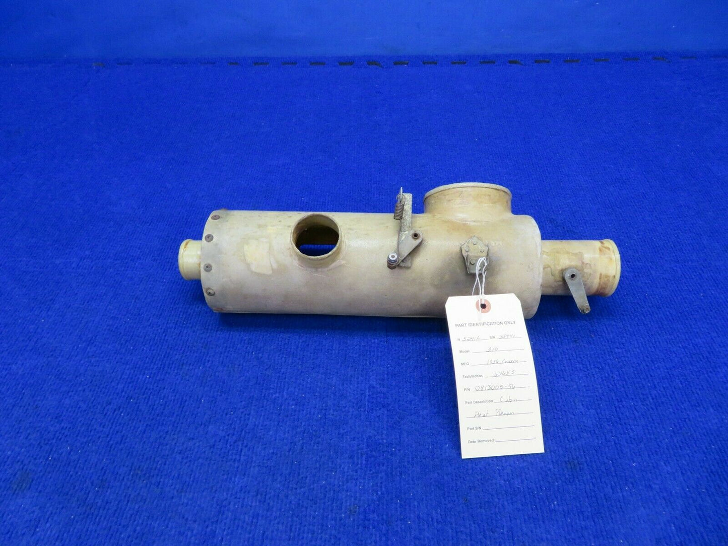 1956 Cessna 310 Cabin Heat Plenum P/N 0813005-56 (0422-471)