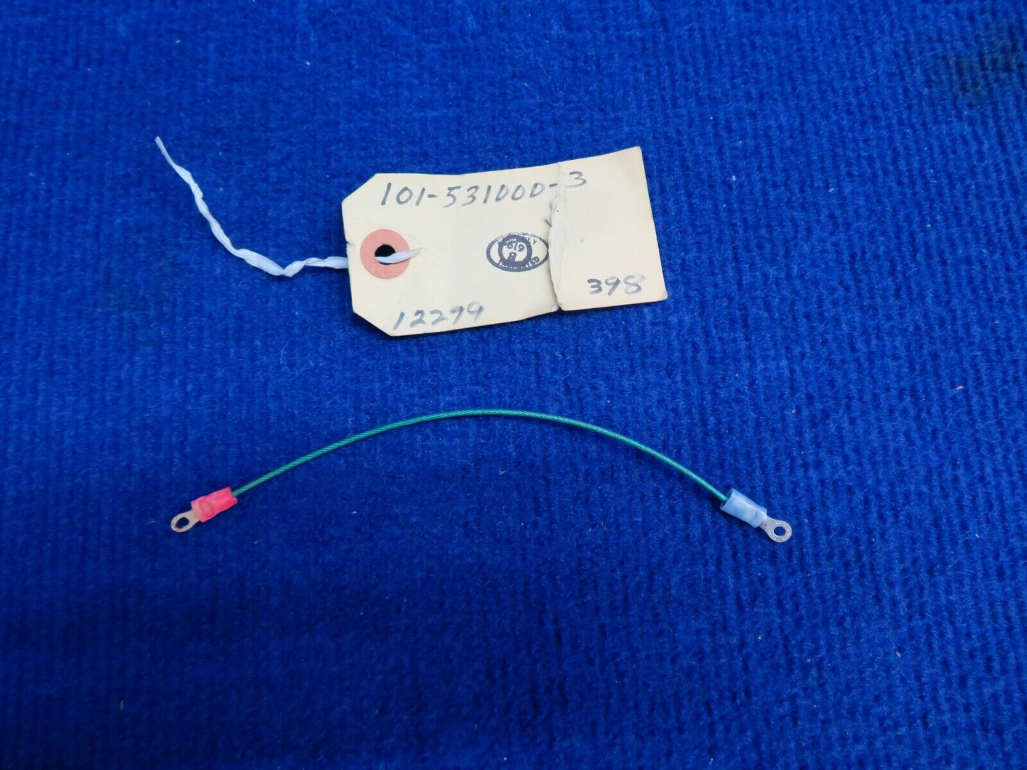 Cable Assy Arm Rest P/N 101-531000-3 NOS (0622-326)