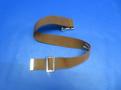 Vintage Piper Rusco Seatbelt Brown P/N 451-340 NOS Buckle only (0922-984)