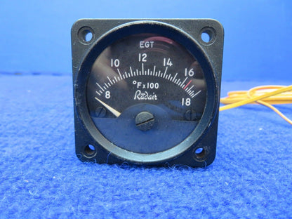 Radair Lewis Thermocouple Thermometer Indicator P/N 49B700 (0622-596)