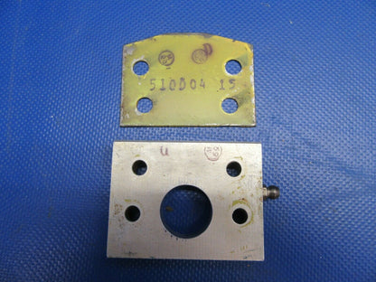 Mooney M20G Bracket / Plate Main Gear Attach LH w/ Shim 210067-007 (0921-483)