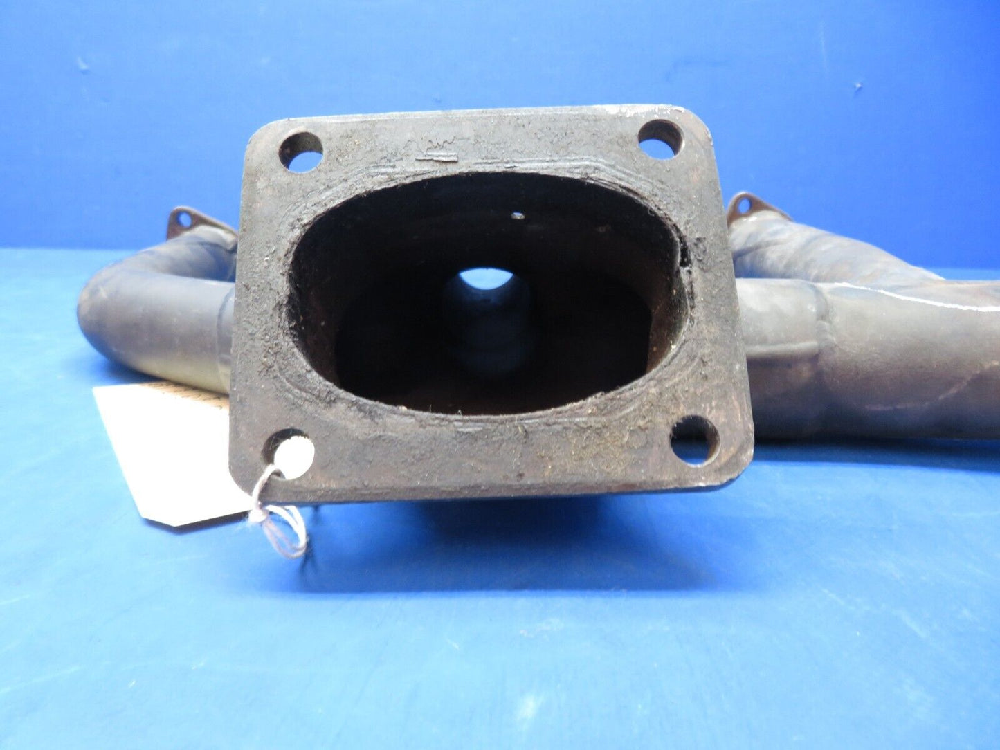 Cessna 182 Turbo LH Exhaust Collector Lycoming PN 2254012-2 FOR PARTS (1023-243)