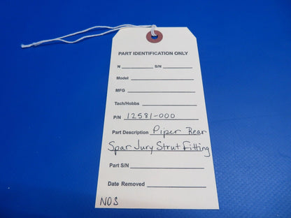 Piper J3 Rear Spar Jury Strut Fitting P/N 12581-000 (0922-999)