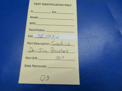 Goodrich De-Ice Brush P/N 3E1443-2, RA1543-2 NOS (0720-875)