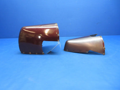 Piper PA-28-180 Fiberglass Tailcone Assy Upper & LWR P/N 62629-00 (0723-670)