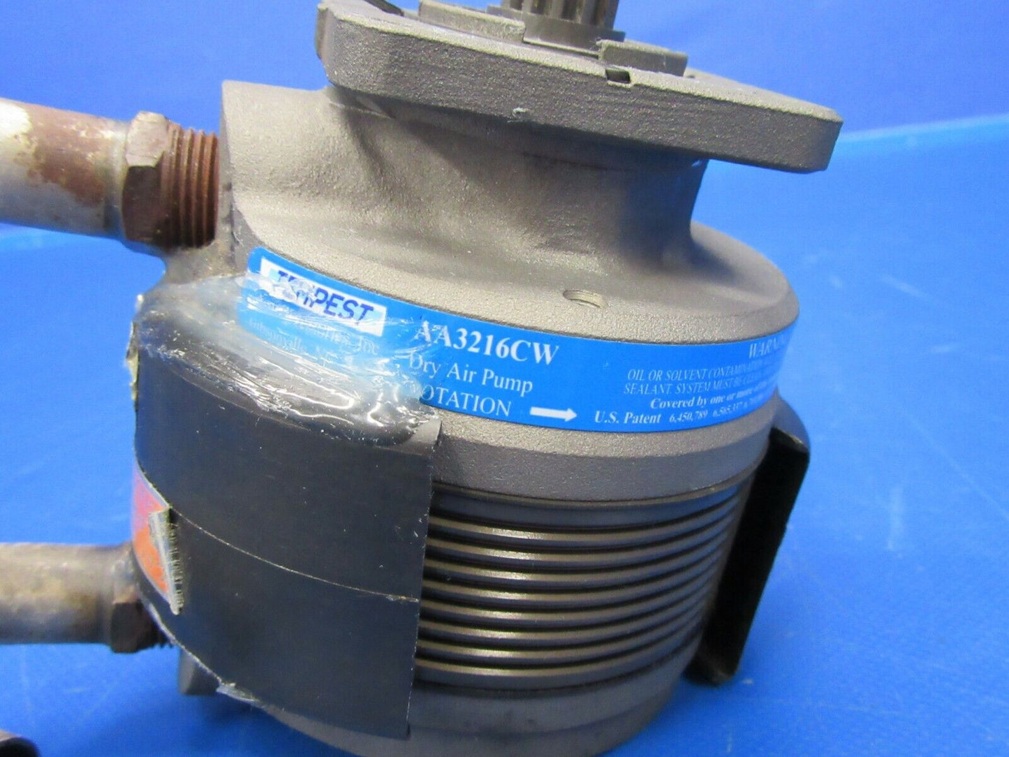 Cessna P210N TSIO-520 Tempest Vacuum Pump w/ Cooling Shroud AA3216CW (0919-215)