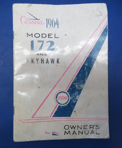 1964 Cessna 172 & Skyhawk Owners Manual (0723-619)