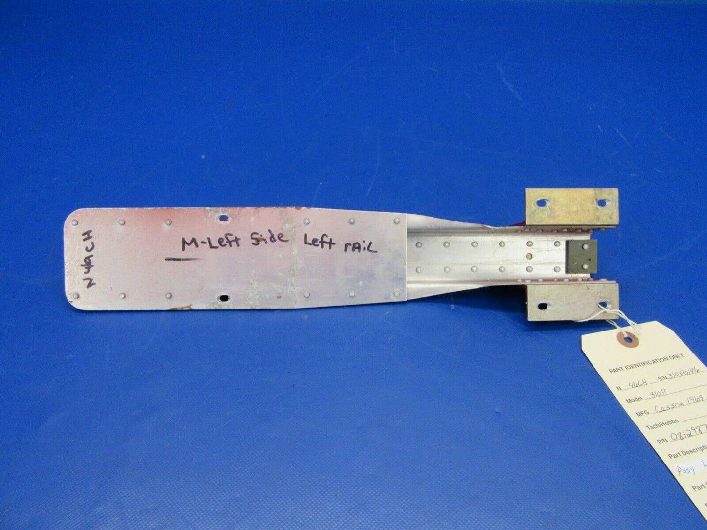 Cessna 310P Track Assy LH Seat OTBD P/N 0812987-9 (0819-166)