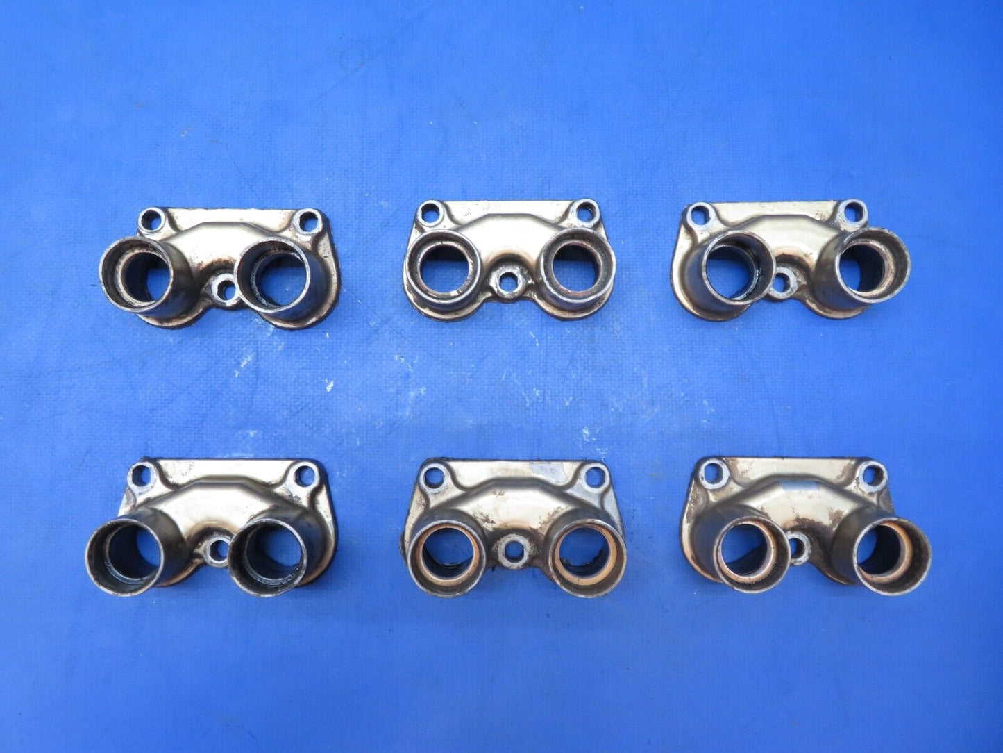 Continental E225-8 Flange Pushrod Housing P/N 531186 LOT OF 6 (0723-648)